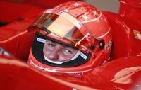 Schumacher snabbast i sin sista test