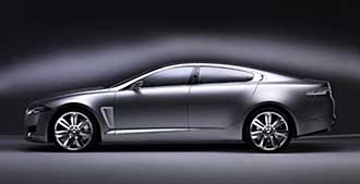 Jaguar XF avslöjad - två veckor för tidigt