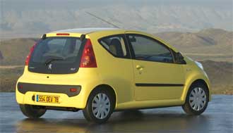 Peugeot 107 kommer till årsskiftet