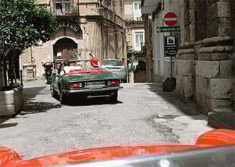 Kör veteranbil på semestern