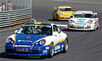 Avåkning ökar spänningen i Carrera-cupen