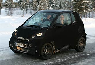 SPIONFILM: Nya Smart Fortwo