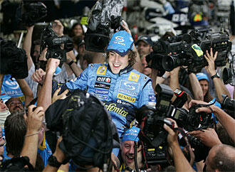 Spanien firar världsmästaren