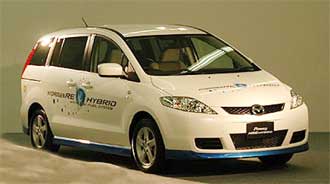 En ovanlig hybrid: wankel med vätgas