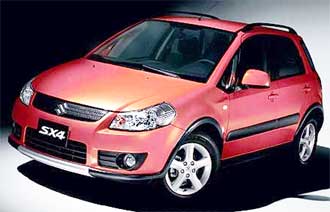 Suzuki Sx4 = Sedici på japanska