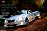 Nytt nummer: Lexus IS knockar - se bilen provköras i vår webb-tv!