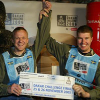 Tobias Johansson i Paris-Dakar-äventyr