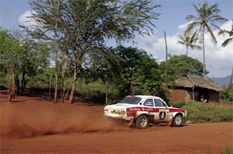 Stig på jakt i Kenya