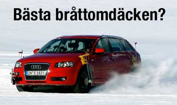 Däcktest: Bästa bråttomdäcken?