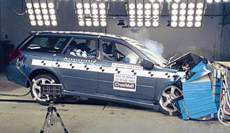 Subaru Legacy/Outback bäst någonsin i krocktest