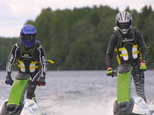 Ekström och Ekblom i hård fajt