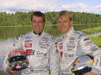 Ekström och Ekblom i hård fajt