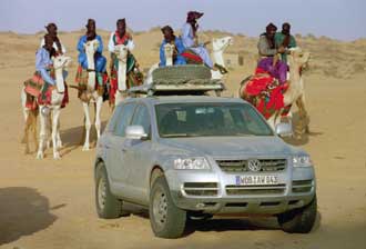 Volkswagen hjälper tuareg-folket