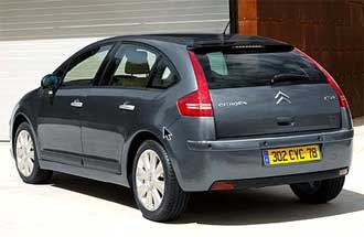 Citroën C4 - med vingelvarning och doftblock