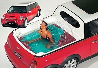 XXL Cooper: Jätte-Mini med badkar