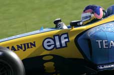 Villeneuve kör Kinas GP