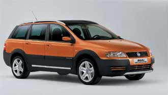 Fiat stilar med terräng- och Schumi-stuk