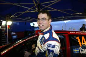 Daniel klättrar på Korsika