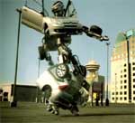 Citroën C4 gör reklam som dansande robot