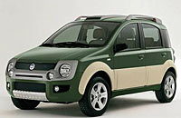 Första bilderna: Fiat Panda SUV
