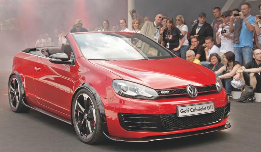 Volkswagen Golf GTI tappar taket