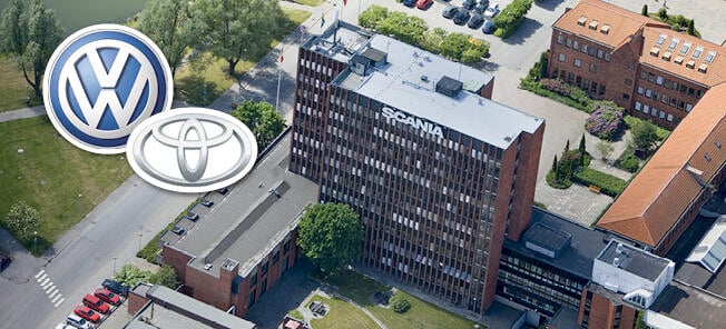 Scania utmanar VW – köper in Toyota?