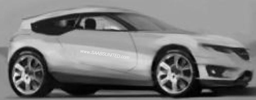 Saab 9-1 – så skulle den sett ut