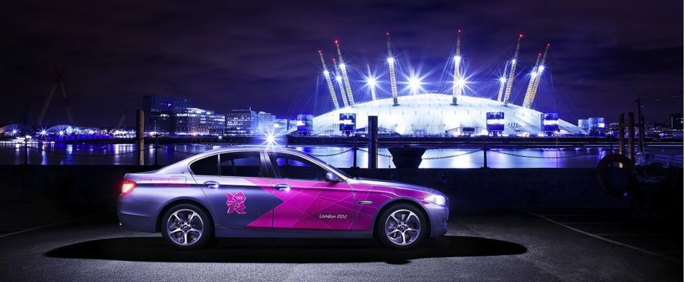 BMW sponsrar OS med 4.000 bilar