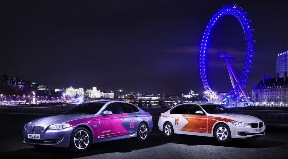 BMW sponsrar OS med 4.000 bilar