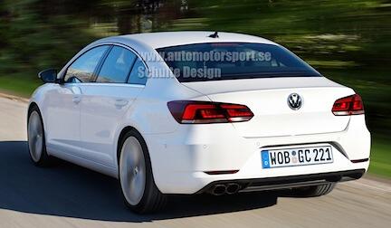 VW överväger Golf CC – ungefär så här?