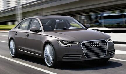 Audi A6 L e-tron Concept – lyxlimpa med eldrift