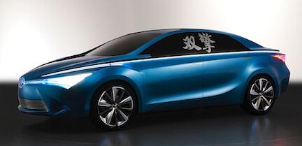 Toyota visar tre nya hybridkoncept i Beijing