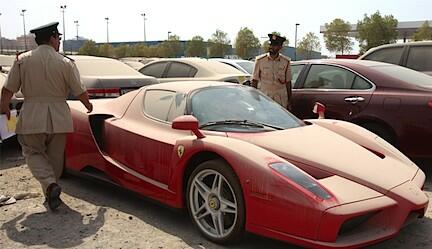 Ferrari Enzo förblir osåld - kanske stulen?