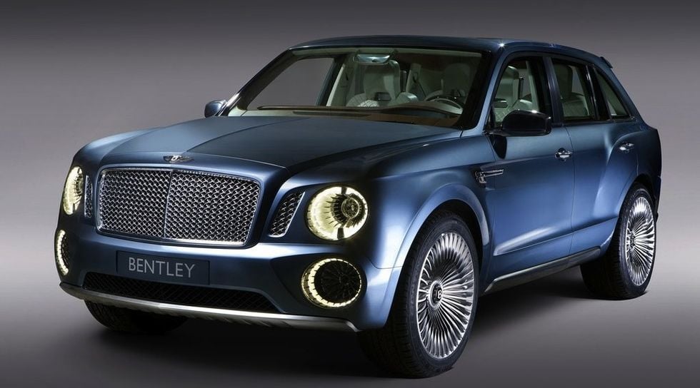 Bentley kör Dakarrallyt med ny suv?