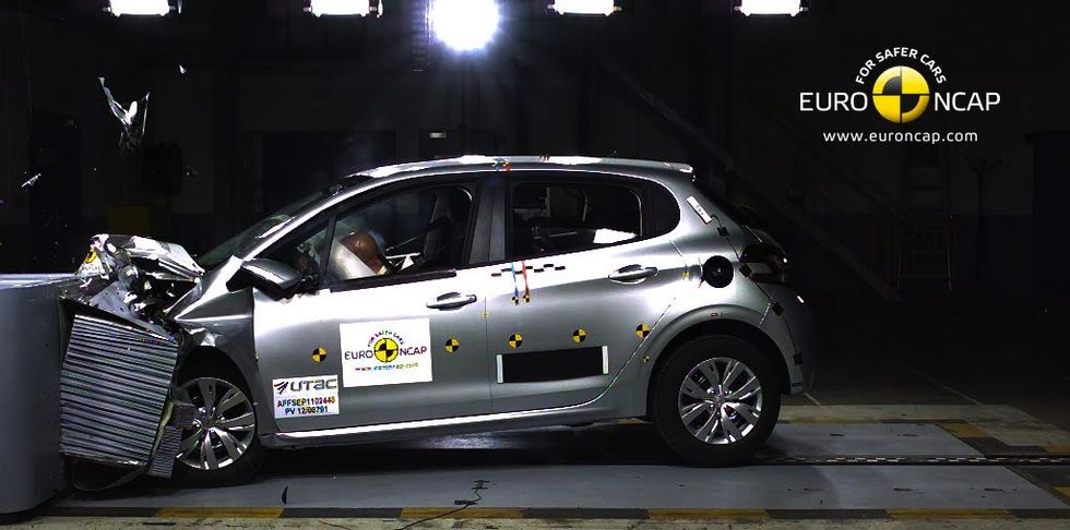 Fyra modeller får beröm i Euro NCAP