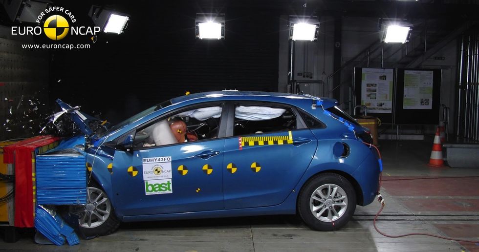 Fyra modeller får beröm i Euro NCAP