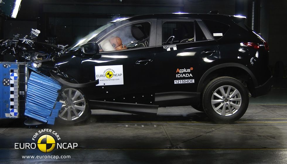 Fyra modeller får beröm i Euro NCAP