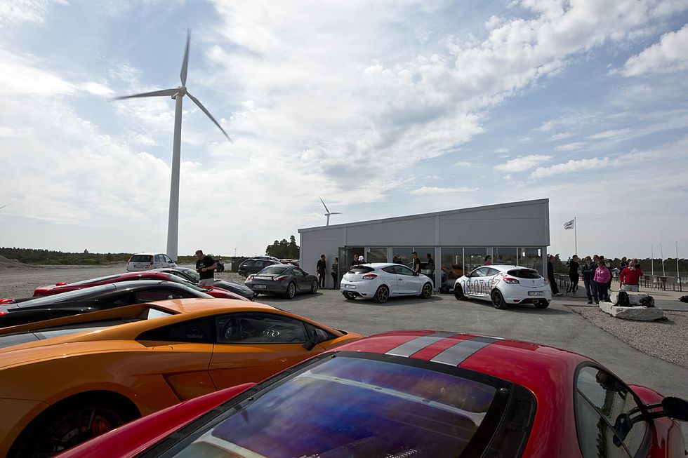 Bildgalleri: Fotbollslandslaget på Gotland Ring