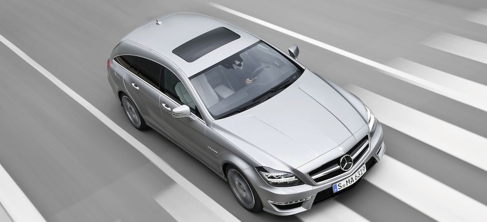 Mercedes Shooting Brake i AMG-kostym