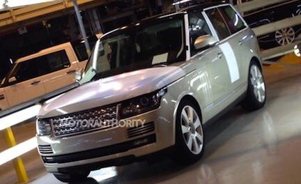 Avslöjad: Nya Range Rover utan kamouflage