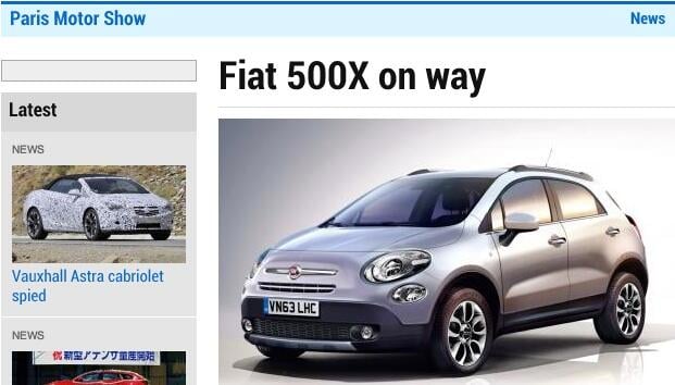 Fiat 500X ska locka manliga kunder