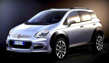 Fiat 500X ska locka manliga kunder