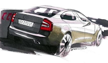 Helt nya Skoda Octavia kommer i november