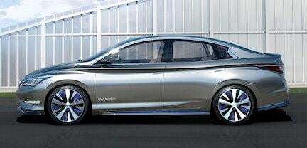 Infinitis elbil blir verklighet