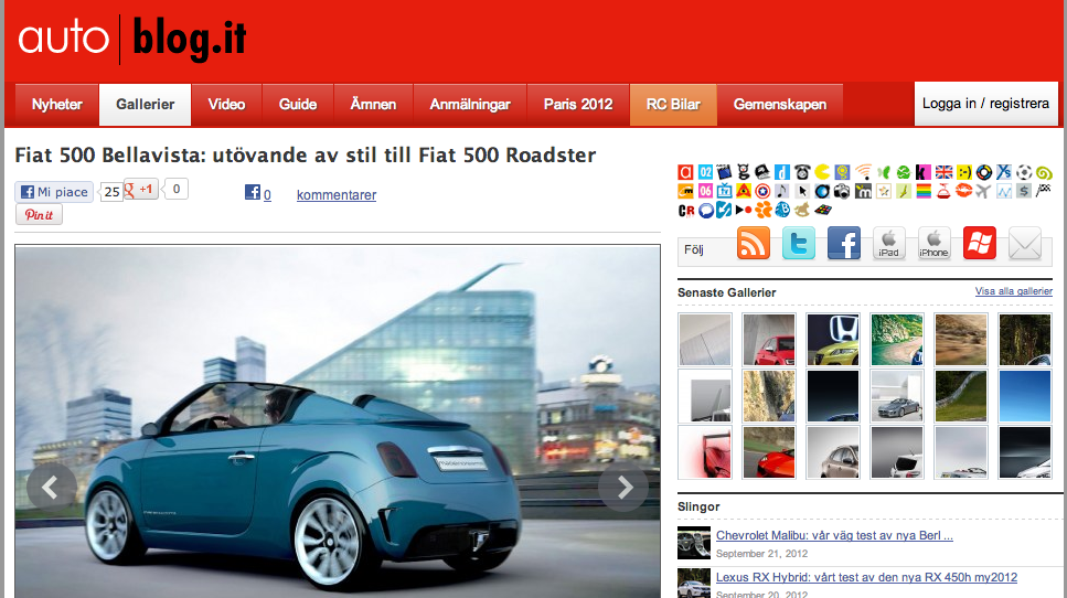 Fiat Bellavista – en stiligare 500C