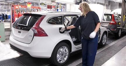 Produktionsstopp i Torslanda-fabriken