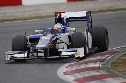 Ericsson snabb i GP2-test