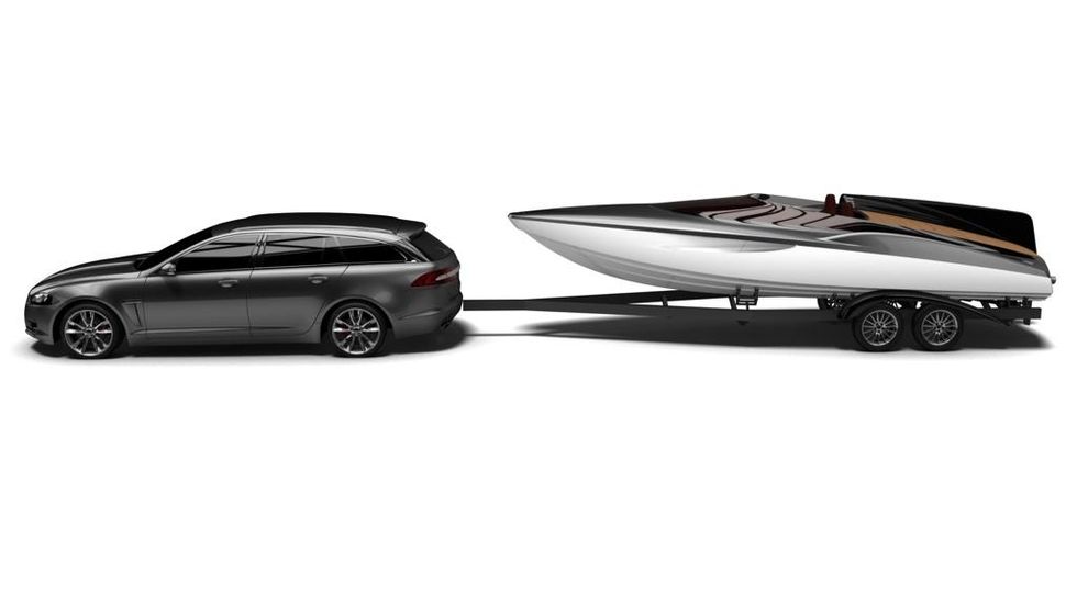 BILDFROSSA: Jaguars läckra båt