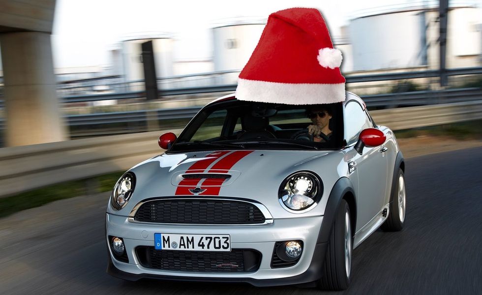 Mini letar efter jultomten