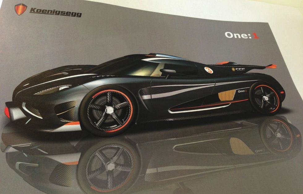 Koenigsegg One:1 – specialbil med 1.400 hk